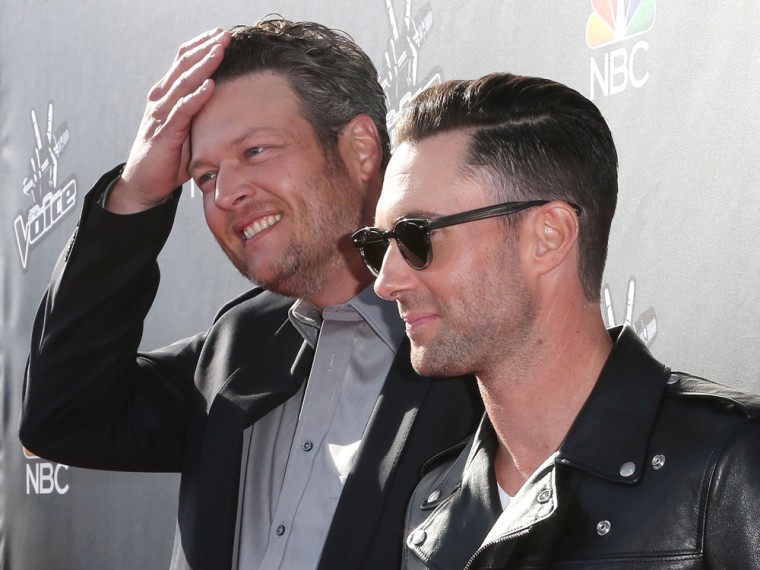 Image: Blake Shelton, Adam Levine