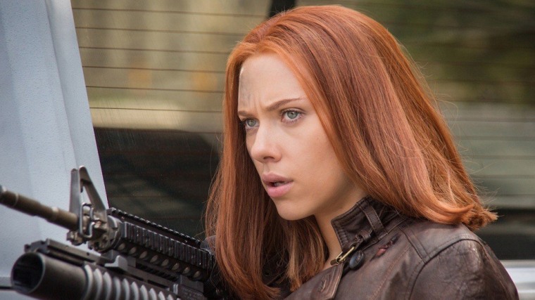 Scarlett Johansson in \"Captain America: The Winter Soldier\"