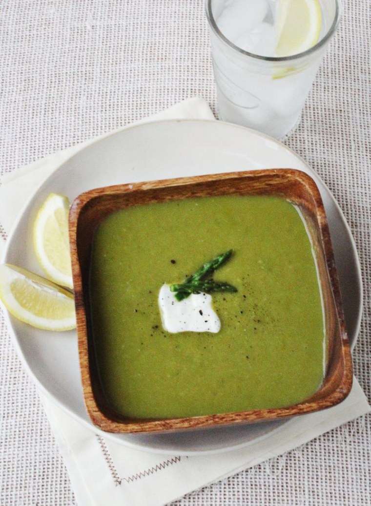 Simple asparagus soup