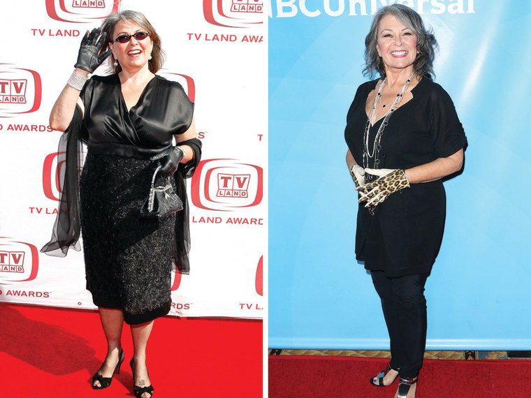 Roseanne Barr shows off drastic weight loss