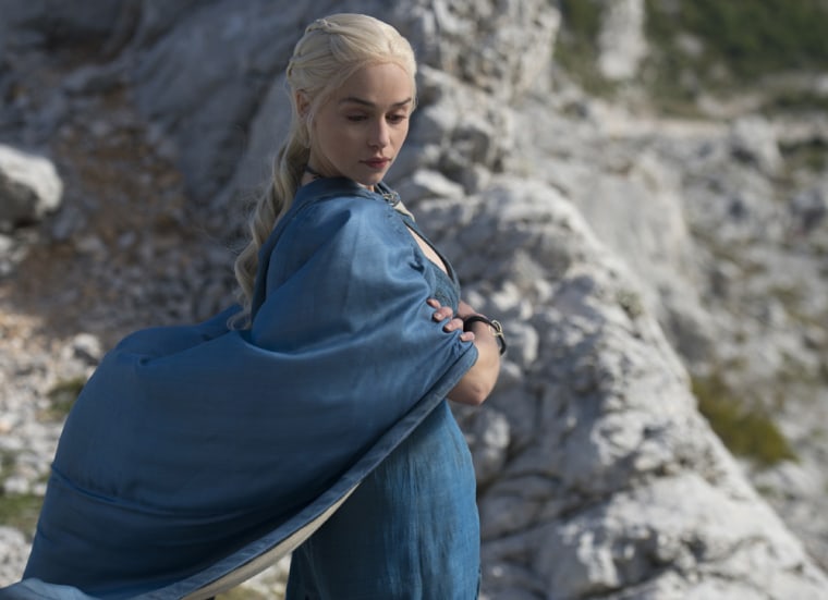 Emilia Clarke as Daenerys on "Game of Thrones"
