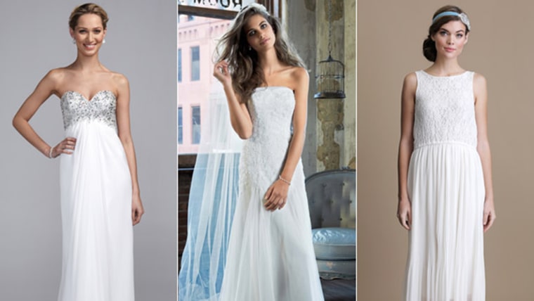 Cheap and affordable Wedding dresses under $350.