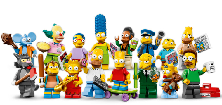 Image: Simpsons Lego figures