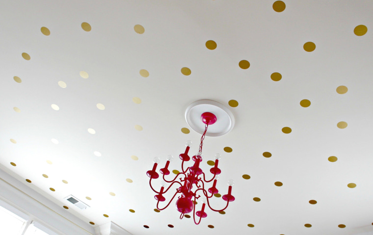 Dotted ceiling