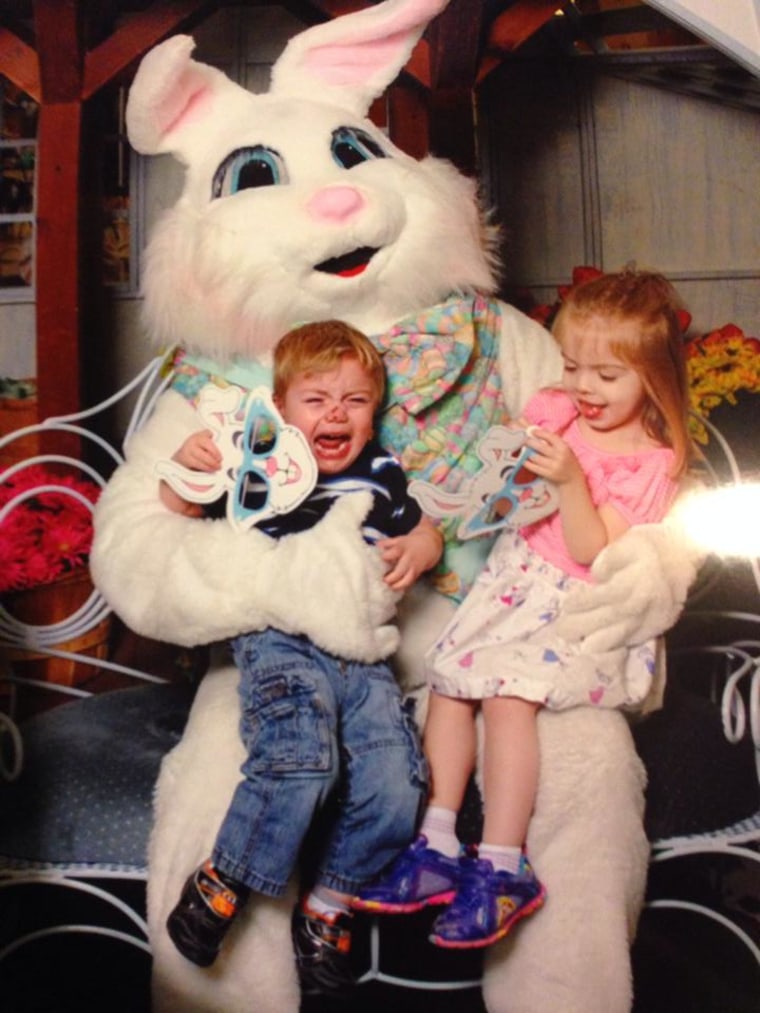 57 Vintage Easter Bunny Pics That Will Give You Nightmares