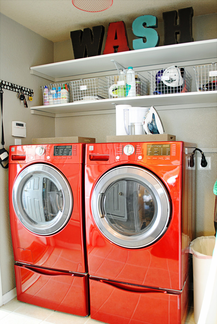 Kristi Dominguez's laundry room
