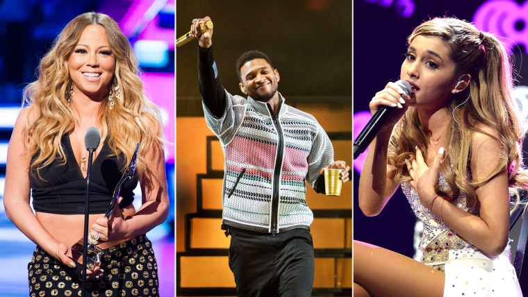 Mariah Carey, Usher And Ariana Grande