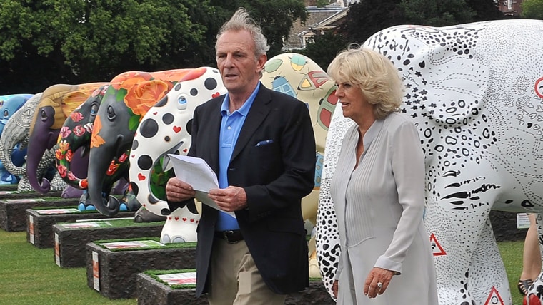 Mark Shand with his sister Camilla, Duchess of Cornwall, pictured in June, 2010.