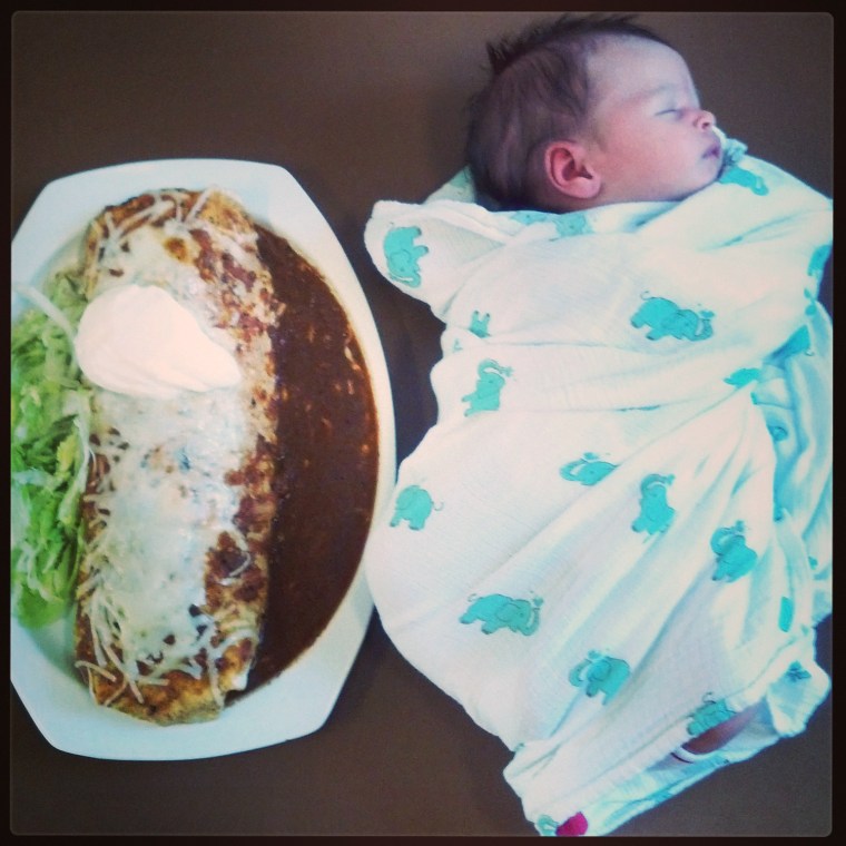 Baby burrito