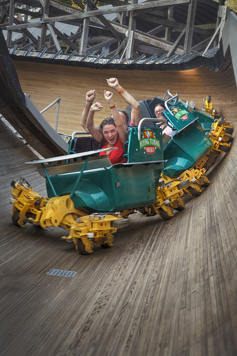 Image: Flying Turns at Knoebels Amusement Resort