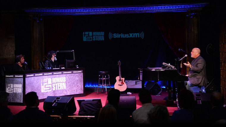 Robin Quivers, Howard Stern and Billly Joel