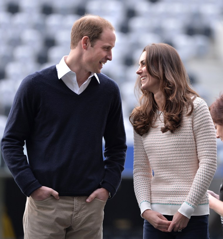 Duchess Kate and Prince William in New Zealand earlier this month.