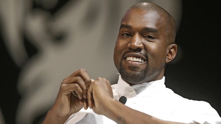 Kanye West attends the Cannes Lions 2014