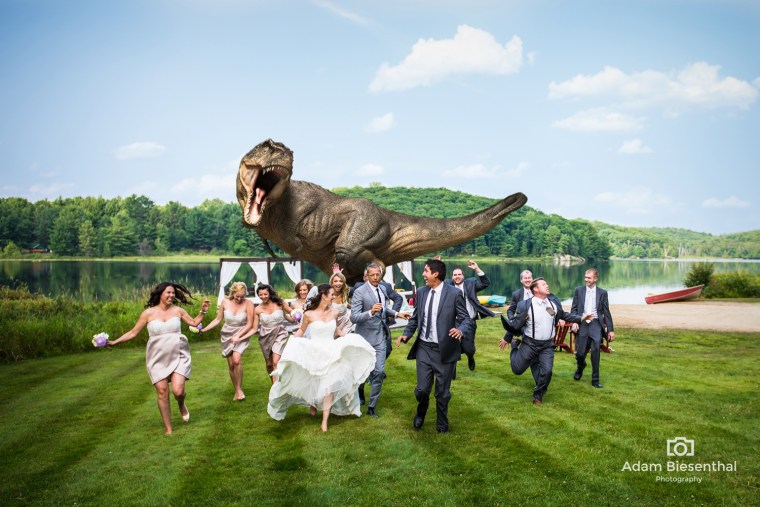 Image: Jeff Goldblum in wedding photo