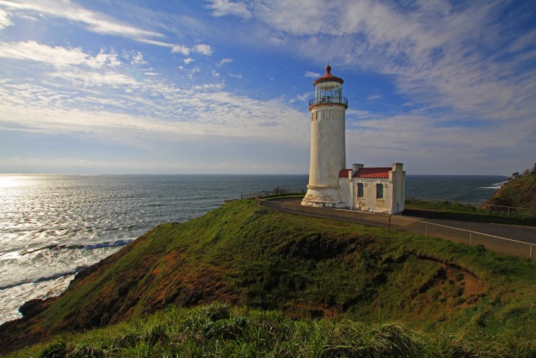 North Head Lighthouse at Cape Disappointment State Park in Washington state.