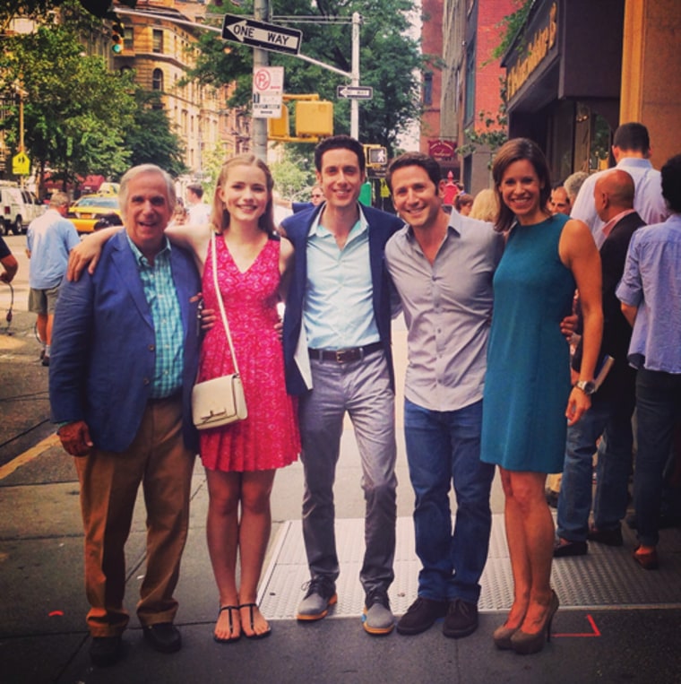 Image: Jenna Wolfe and \"Royal Pains\" cast