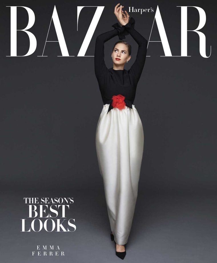Audrey Hepburn's granddaughter, Emma Ferrer, graces the cover of the September 2014 issue of Harper's BAZAAR.