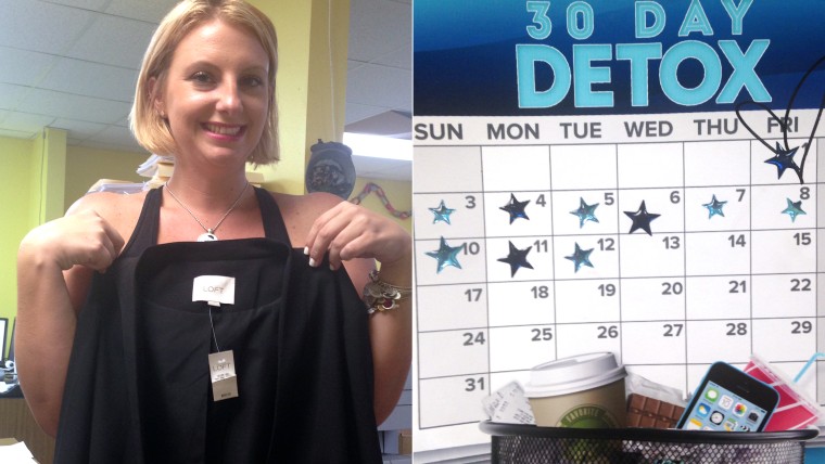 Ashlie Butler has given up shopping for 30 days in August.