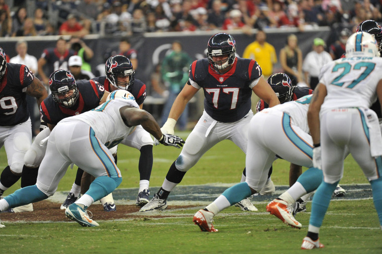 Houston Texans offensive tackle David Quessenberry is battling non-Hodgkin's lymphoma.