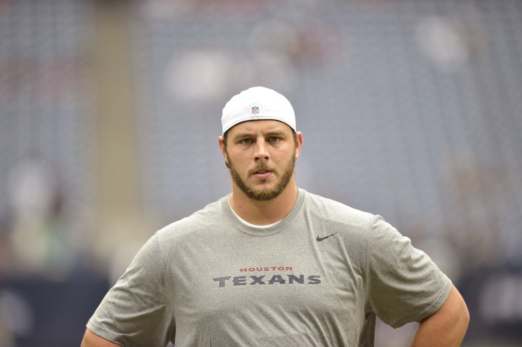 Houston Texans offensive tackle David Quessenberry is battling non-Hodgkin's lymphoma.