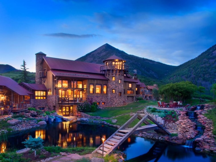 This 11,729-square-foot luxury home is in high-end Mountain Village just a few miles outside Telluride.
