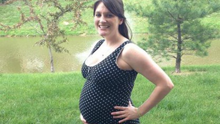 Police officer Lyndi Trischler, pregnant with her second child, was forced to take unpaid leave after the city refused to modify her work role.