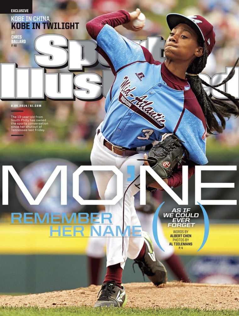 Little League pitcher Mo'ne Davis makes cover of Sports Illustrated