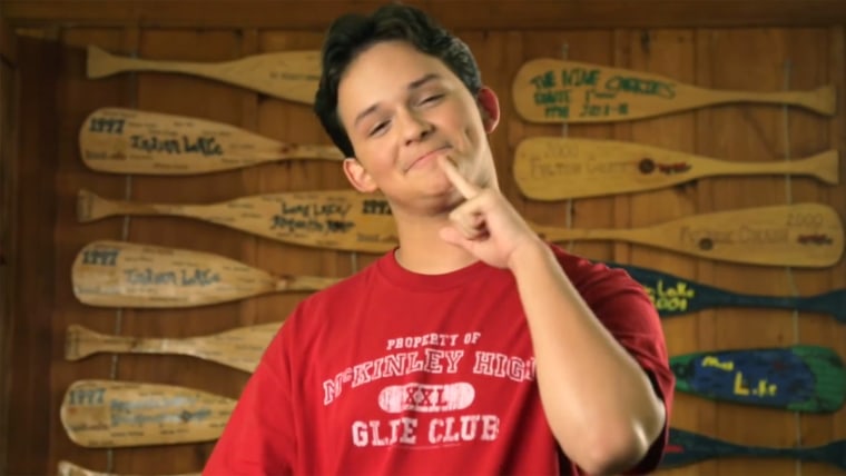 A student uses American Sign Language in a scene from the \"Happy\" video made by Deaf Film Camp.