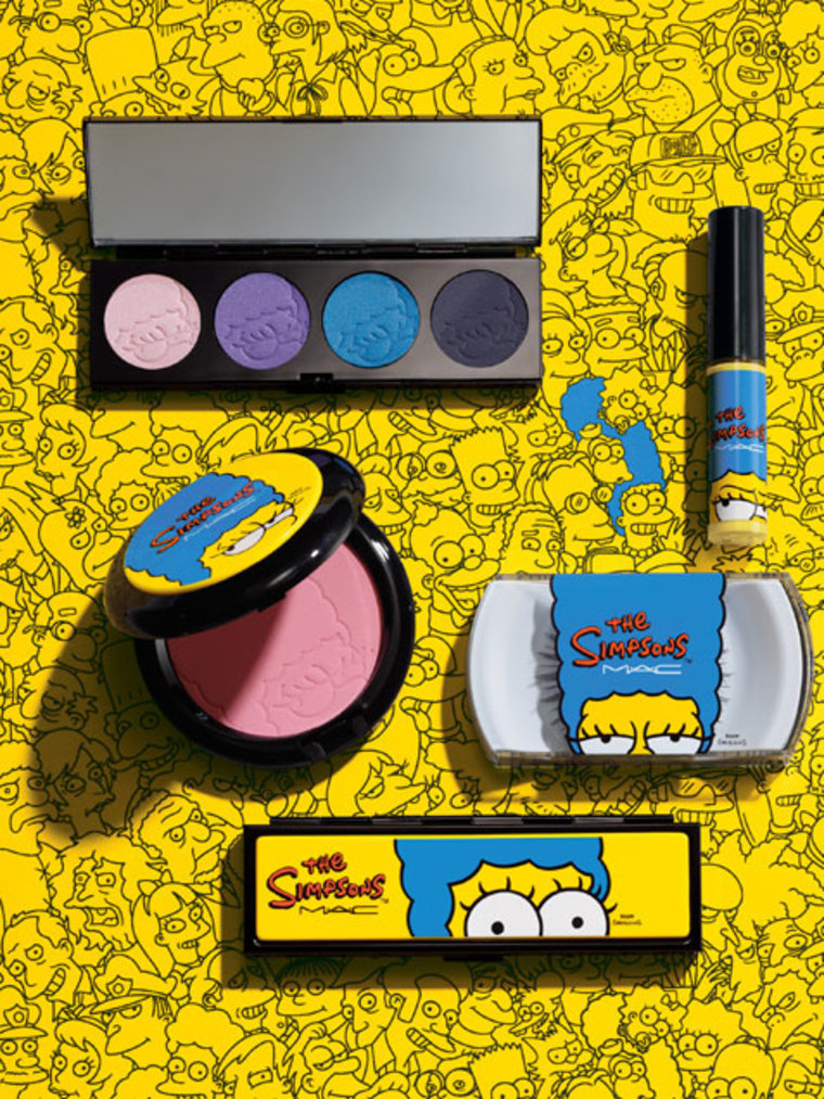Marge Simpson makeup line for MAC: Simpson's cartoon cosmetics collection