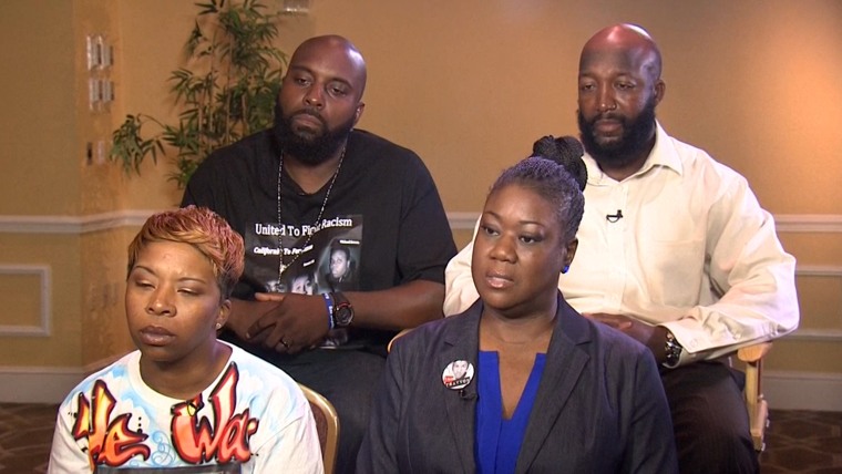 Parents of Michael Brown, Taryvon Martin