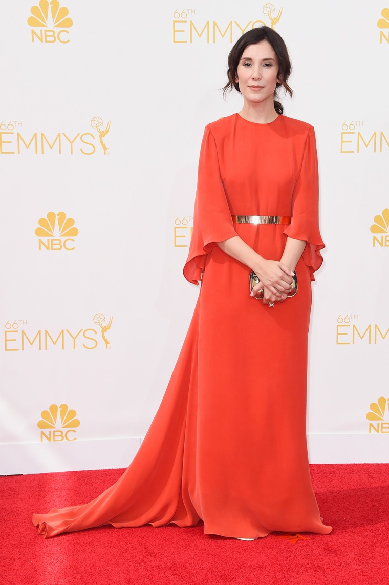 LOS ANGELES, CA - AUGUST 25:  Actress Sibel Kekilli attends the 66th Annual Primetime Emmy Awards held at Nokia Theatre L.A. Live on August 25, 2014 i...