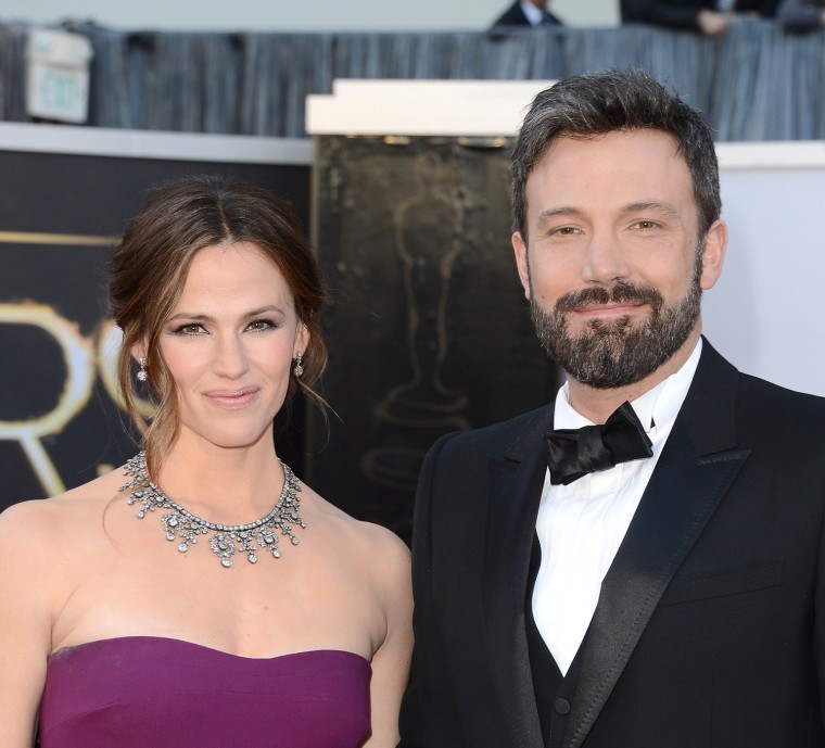 Image: Jennifer Garner and Ben Affleck in February 2014