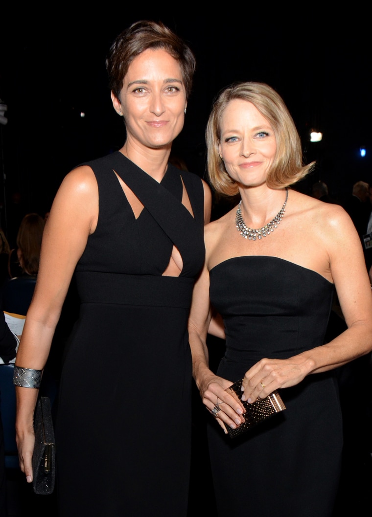 Image: Alexandra Hedison and Jodie Foster