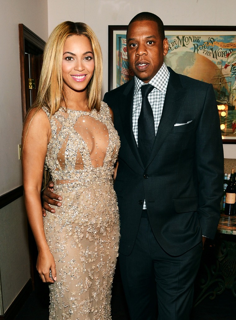 Image: Beyonce and Jay Z