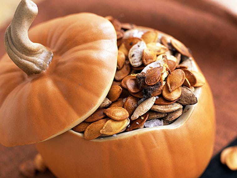 roasted pumpkin seeds