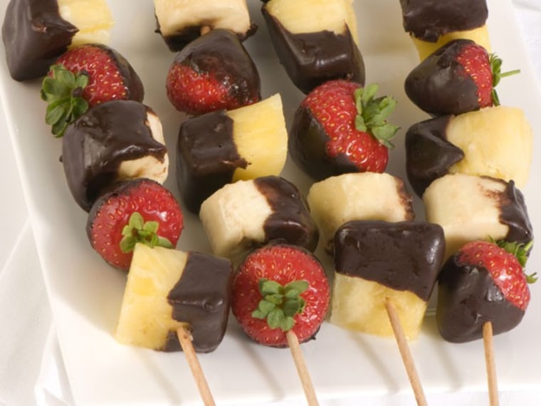 fruit kebabs