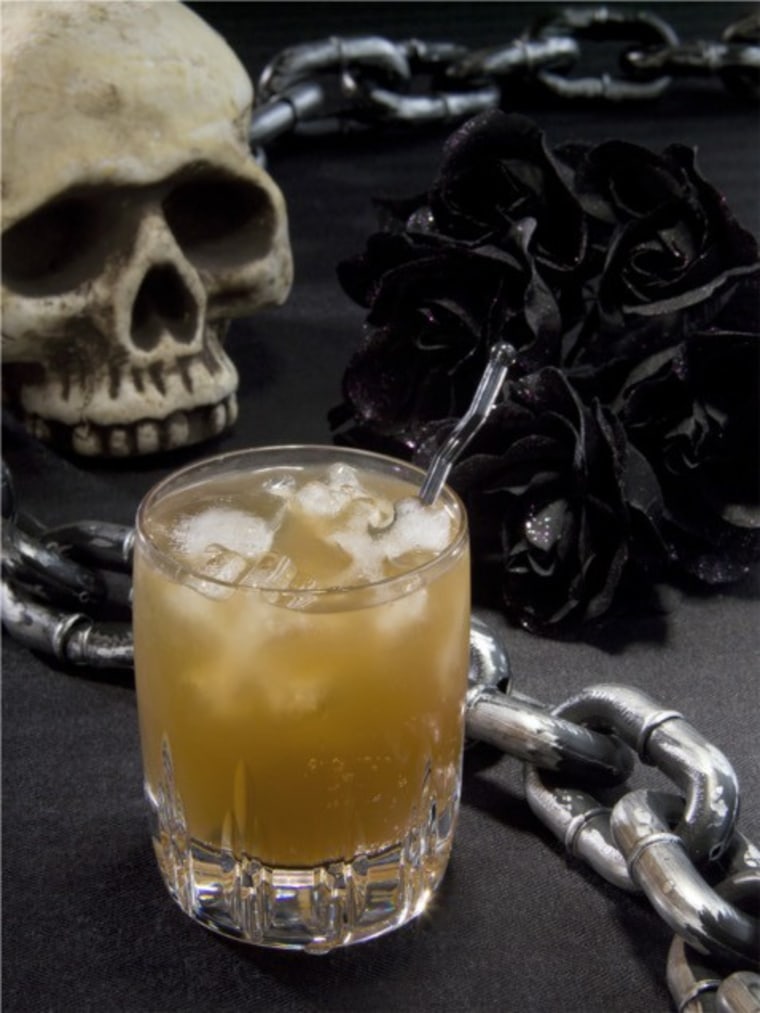 Halloween cocktail