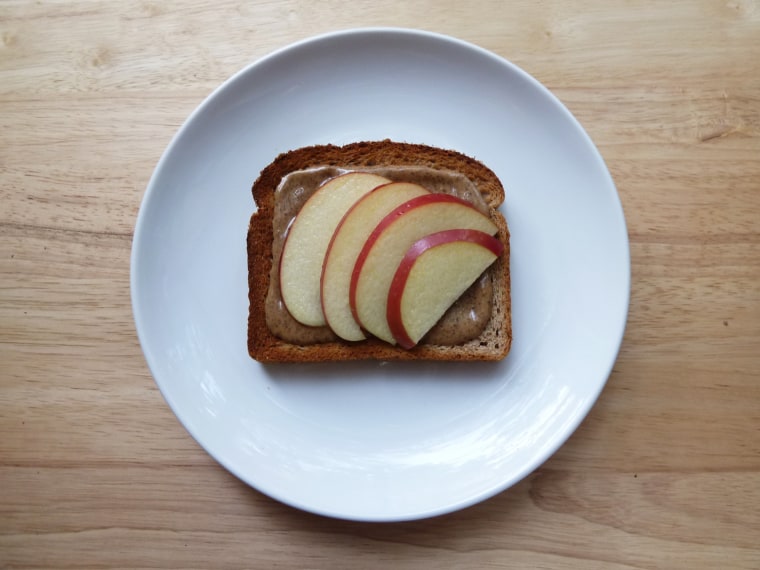 Almond and Apple Toast