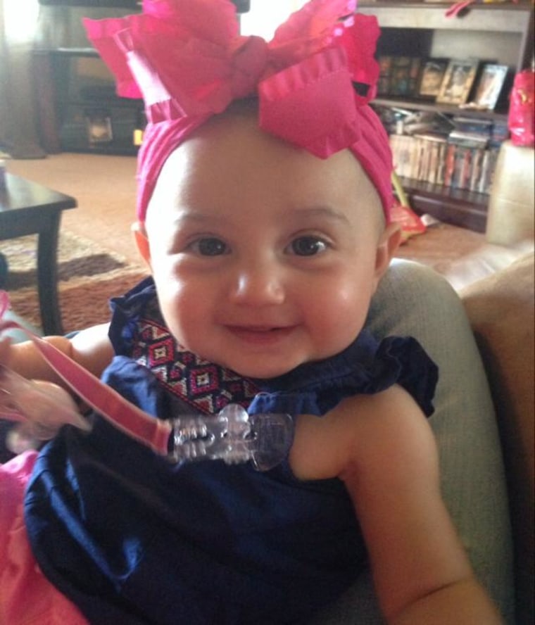 Sophia Joy, daughter of reader Michelle Hopper-Garcia, may share her name with a lot of other babies... but with that adorable face and pink bow, she's got a style all her own.