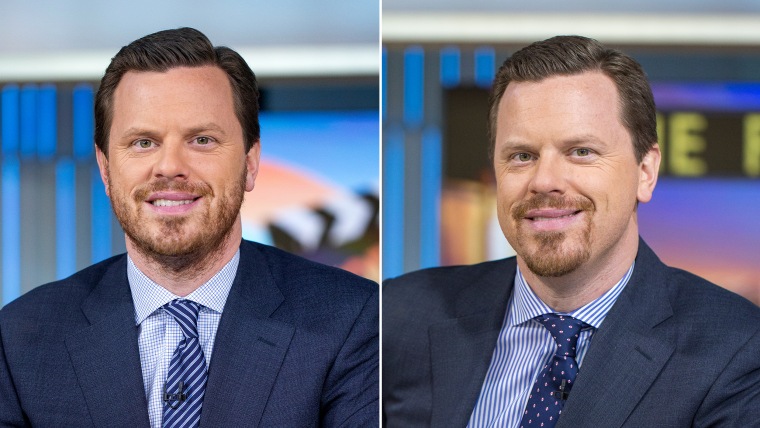 IMAGE: Willie Geist participates in No Shave November