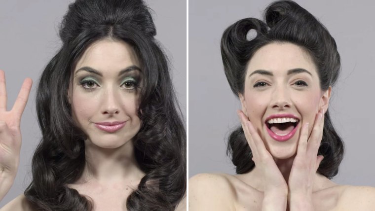 "100 Years of Beauty in 1 Minute"