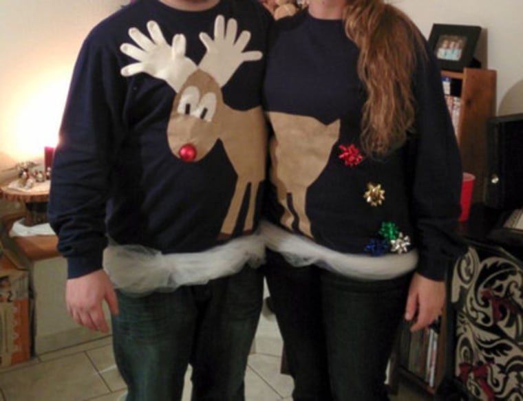Reindeer couples costume