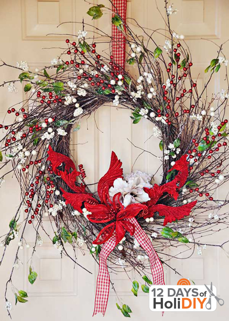 DIY Christmas Wreath Guide - Easy Homemade Holiday Wreath – James