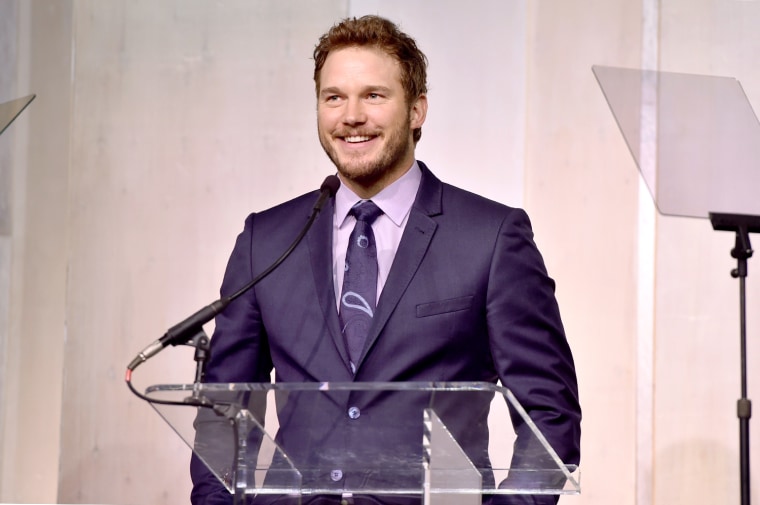 Chris Pratt says his son has grown up strong, and even likes vegetables.