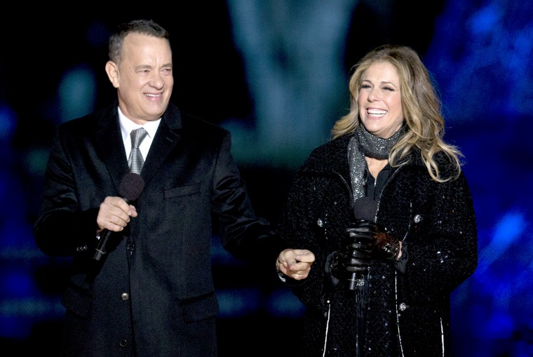 Image: Tom Hanks and Rita Wilson