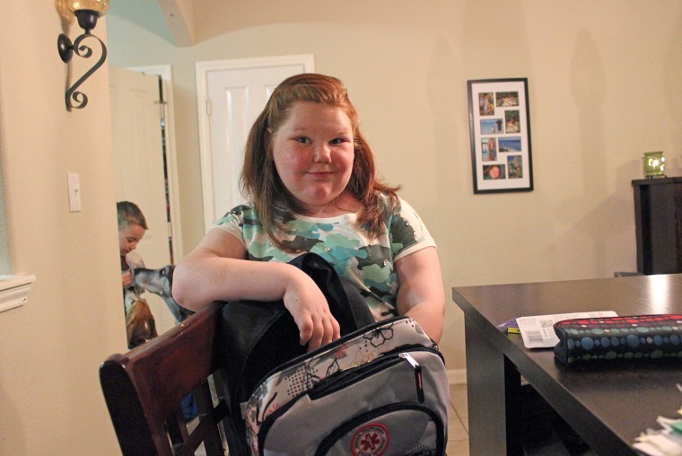 Alexis Shapiro returned to school this fall for the first time in nearly two years. The removal of a benign brain tumor that caused rare, medically induced obesity. In March, she had surgery to insert a gastric sleeve.