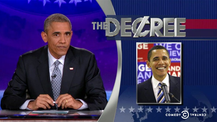 Obama on Colbert