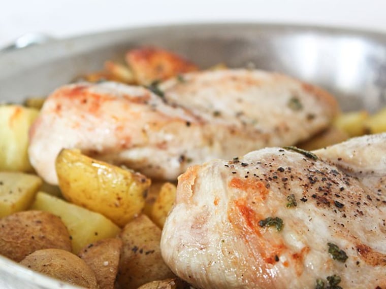 One-Dish Chicken and Potatoes
