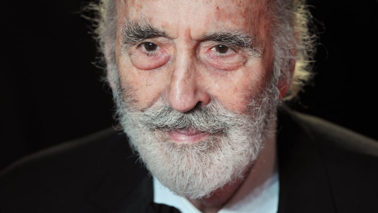 Christopher Lee.