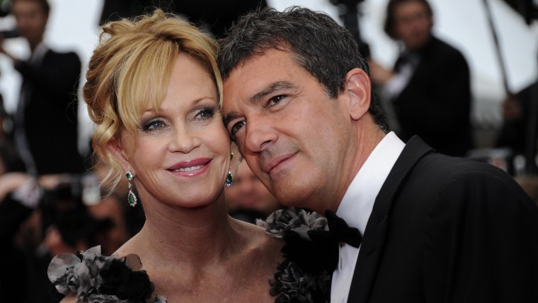 Melanie Griffith and Antonio Banderas.